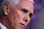 Vicepræsident Mike Pence har påtaget sig rollen som den, der forsøger at give Trump-æraen en rest af  værdighed. Foto: Brendan Smialowski/Ritzau Scanpix