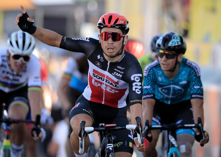 26-årige Caleb Ewan fra Sydney har allerede vundet etaper i alle de tre største etapeløb i den professionelle cykelverden, men nu satser han hårdt på at gøre det i samme sæson. Og især i Touren ser han store muligheder for succes. Foto: Christophe Petit-tesson/Ritzau Scanpix