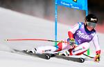 Lara Gut-Behrami har i en årrække tilhørt eliten i fartdisciplinerne, og søndag ramte hun plet i St. Anton. Foto: Joe Klamar/Ritzau Scanpix