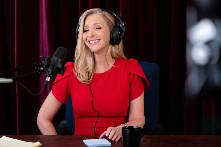 Lisa Kudrow optræder som Jeanetta Grace Susan, en ikke-officiel konservativ talsperson, i komedien.  Foto: Saeed Adyani/netflix/Saeed Adyani/Netflix