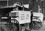 Vi har desværre ikke kunnet finde det eksakte foto fra 18. januar 1921 i arkivet. I stedet fandt vi et fra 1. februar 1921, og det er jo næsten lige så godt.   Foto: Polfoto/POLFOTO