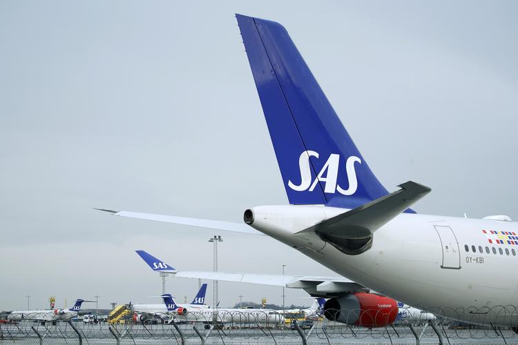 SAS har de seneste uger halveret antallet af ruter fra København.  Foto: Jens Dresling/POLFOTO