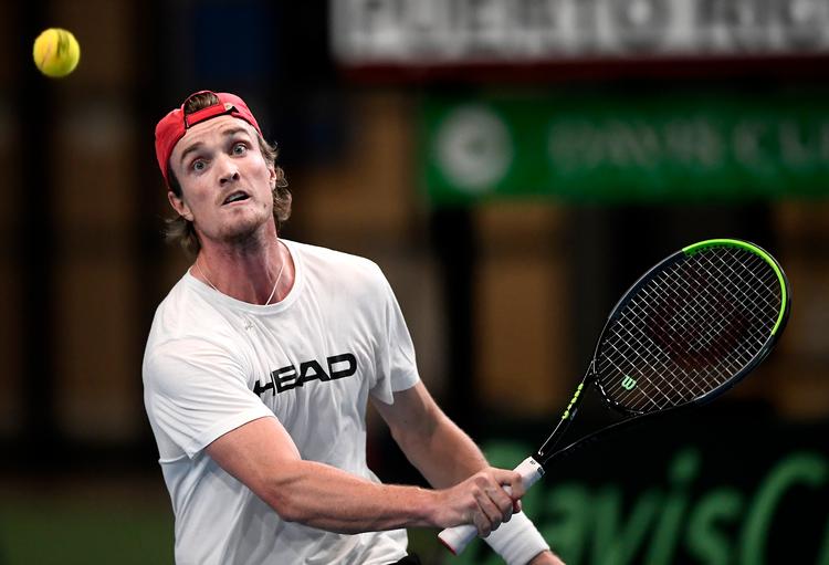 Mikael Torpegaard får i en alder af 26 sin debut på grand slam-niveau, når han fra 8. februar deltager i Australien Open i Melbourne.  Foto: Lars Poulsen/POLFOTO