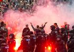 Demonstrationerne i Chemnitz i 2018 udviklede sig voldeligt.  Foto: Jens Meyer/Ritzau Scanpix