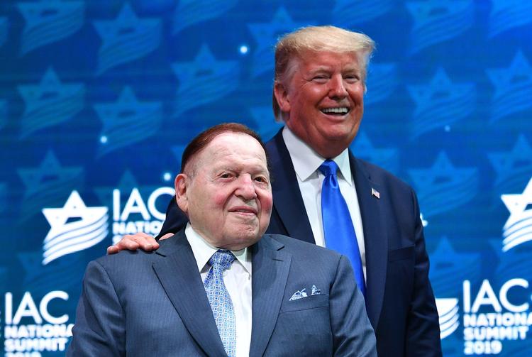  Sheldon Adelson er død i en alder af 87 år. Han har været en stor økonomisk støtte for Donald Trump. Foto: Mandel Ngan/Ritzau Scanpix