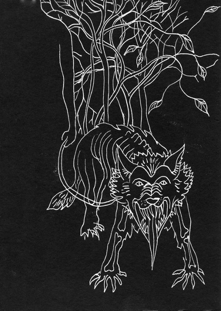 Glenn Christian har allieret sig med billedkunstneren Rolf Nowotny, som med sine sort-hvide illustrationer gør 'TAARN' til en visuel og grafisk oplevelse. Foto: Tegning: Rolf Nowotny