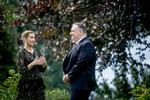 Den amerikanske udenrigsminister Mike Pompeo besøgte  i juli 2020 Danmark, hvor han blandt andet mødtes med statsminister Mette Frederiksen på Marienborg. Nu er et nyt besøg i Europa aflyst. Foto: Mads Nissen/POLFOTO