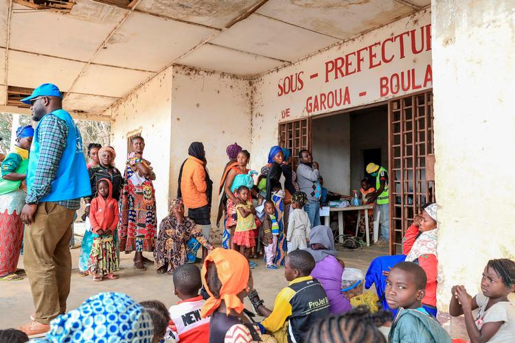 Konflikten i Den Centralamerikanske Republik har drevet over en million mennesker på flugt. Mange af dem er taget til nabolandet Cameroun. Foto: Daniel Beloumou Olomo/Ritzau Scanpix