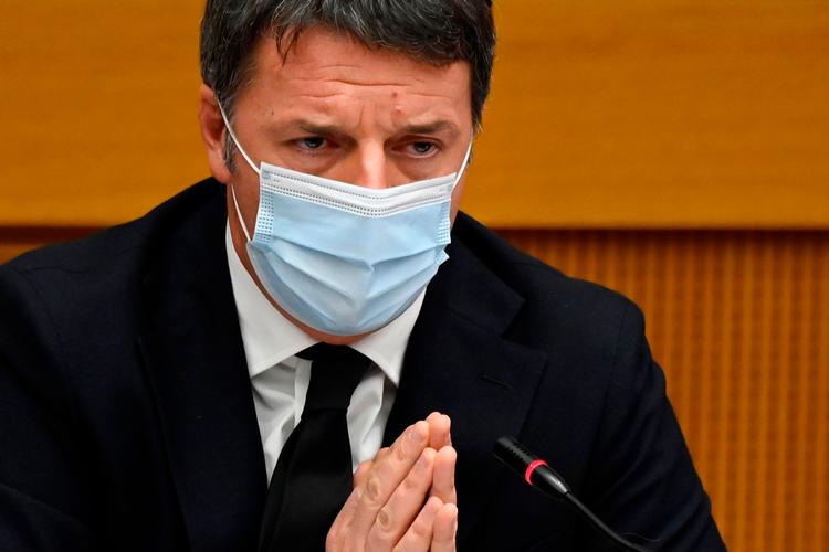 Tidligere premierminister Matteo Renzi trak onsdag sit parti, Italia Viva, ud af den italienske koalitionsregering ledet af Giuseppe Conti, der dermed ikke længere har et flertal bag sig. Foto: Alberto Pizzoli/Ritzau Scanpix