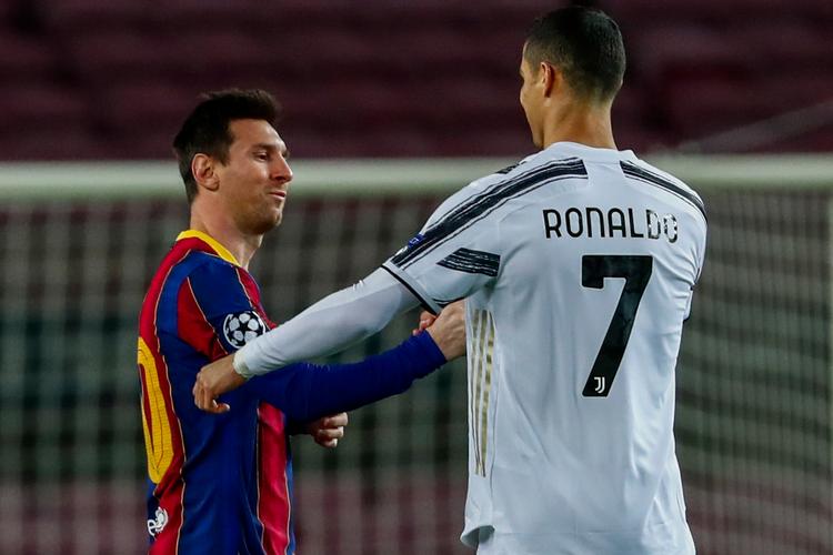 Lionel Messi og Cristiano Ronaldo er ansat i to af de klubber, der har været fortalere for en ny, europæisk superliga. Foto: Joan Monfort/Ritzau Scanpix