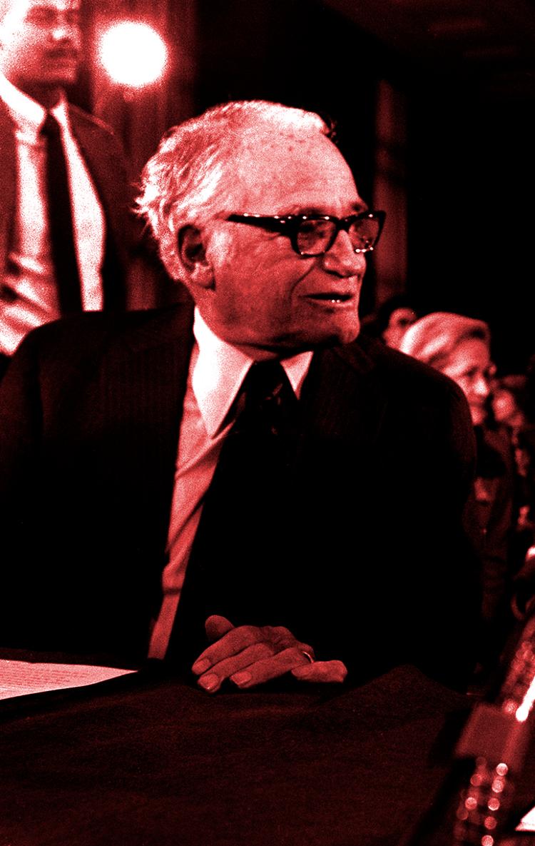 »Frøet til den nuværende bølge af højreradikal frihedsekstremisme blev lagt af ingen ringere end den republikanske Arizona-senator og præsidentkandidat Barry Goldwater i en nu legendarisk tale, han holdt 16. juli 1964 i San Francisco Cow Palace«, skriver Flemming Ytzen i denne signatur. Arkivfoto 
