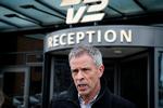 Tillidsmand på TV2 Lennart Steen bliver kritiseret af medarbejderne, fordi man forsvarer ledelsens beslutning om at droppe en omdiskuteret dokumentar om krænkelser på TV 2. Foto: Jens Dresling/POLFOTO