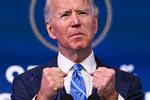 Torsdag fremlagde den kommende præsident Joe Biden sin plan for en hjælpepakke, der skal holde gang i den amerikanske økonomi og støtte de grupper, der er blevet hårdest ramt (Photo by JIM WATSON / AFP)   Foto: Jim Watson/Ritzau Scanpix