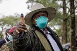 Ugandas præsident, Yoweri Museveni, vinder præsidentvalget. Foto: Badru Katumba/Ritzau Scanpix