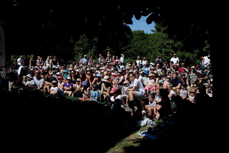 Marionet Teatret i Kongens Have har hver sommer i omegnen af 21.000 gæster.  Foto: Finn Frandsen/POLFOTO