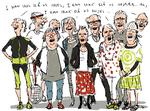 Snart ringes der for de sidste omgange hos 68-generationen, de vaskeægte boomere, det grå guld og de privilegerede hvide, der dyrker svampejagt, rødvin, Barnaby og TV 2 Charlie. Arkivtegning Mette Dreyer