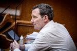     Justitsminister Nick Hækkerup under møde i folketingssalen, som indledes med en partilederdebat og epidemilov, på Christiansborg tirsdag 19. januar 2021.. (Foto: Liselotte Sabroe/Ritzau Scanpix)   Foto: Liselotte Sabroe/Ritzau Scanpix