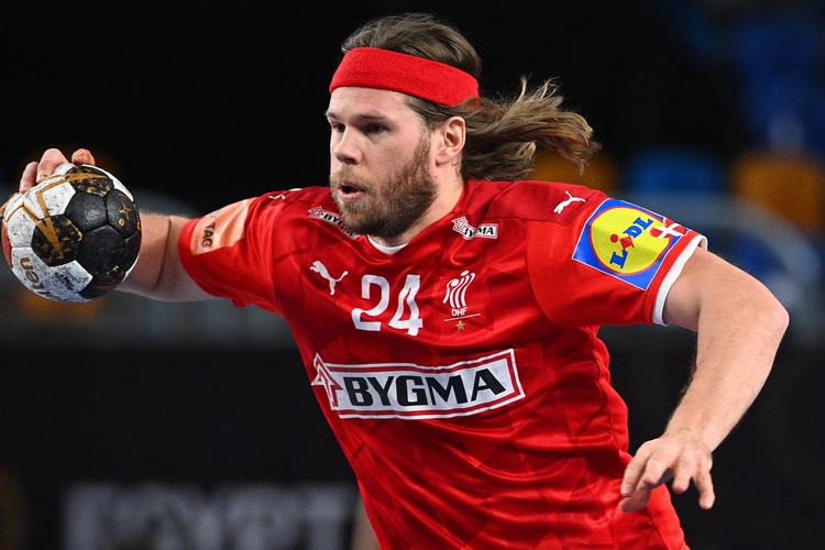 Mikkel Hansen var ikke med i kampen mod Japan på grund af maveproblemer, som også har ramt andre i den danske VM-trup. Foto: Anne-christine Poujoulat/Ritzau Scanpix