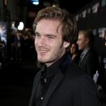 Svenske Felix Kjellberg er verdensberømt under sit YouTube-navn PewDiePie. I 2016 blev han kåret til en af verdens 100 mest indflydelsesrige personer af Time Magazine. Hans videoer på sociale medier er set over 26 milliarder gange.  Foto: Matt Sayles/AP