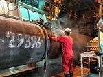     Gasledningen Nord Stream 2 under montering. Striden mellem USA og Tyskland om gasleverancer fra Rusland bliver en af prøvestenene på præsident Bidens politik over Europa. Arkivfoto Stine Jacobsen