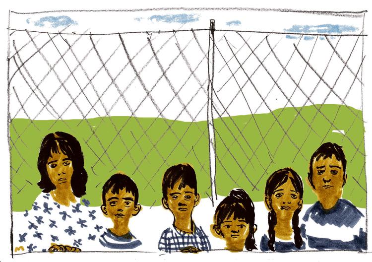 Arkivtegning Mette Dreyer