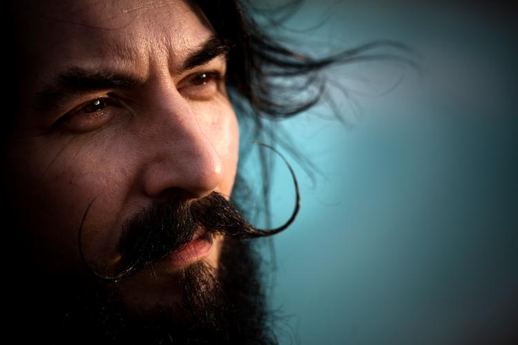 Mikkel Lomborg, kendt som børnetvværten Hr. Skæg.  Foto: Lars Just/POLFOTO