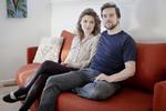Ema Ramovic og Danny Tamsen fravalgte afdragsfrie lån, da de købte hus sidste år.  Ulemperne i form af blandt andet kurstab og  høje bidragssatser var for store, mente de.  Foto: Valdemar Ren
