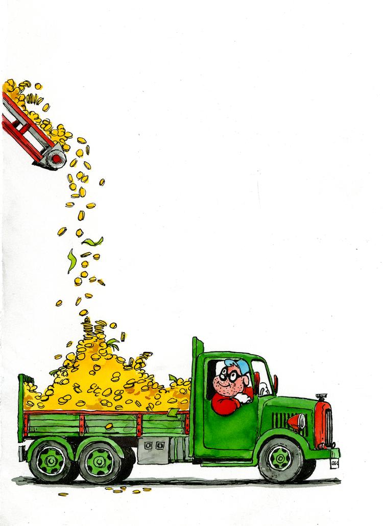 Arkivtegning Roald Als