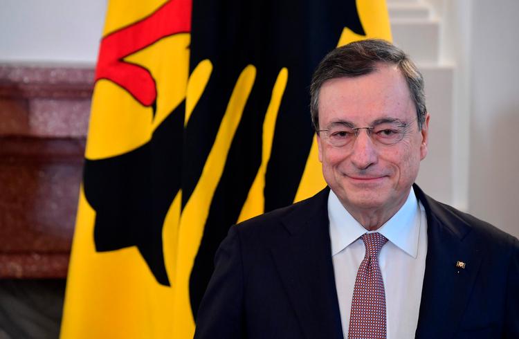 Tidligere chef for Den Europæiske Centralbank Mario Draghi skal forsøge at samle en ny regering. Foto: Tobias Schwarz/Ritzau Scanpix