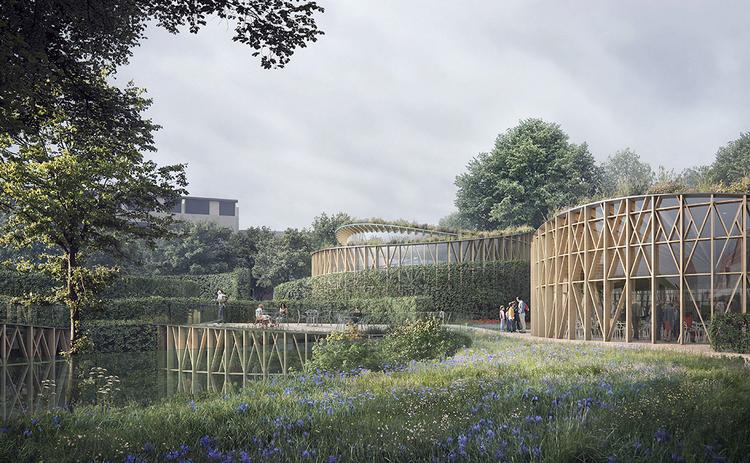 Rendering: Kengo Kuma, Cornelius Vöge og MASU Planning