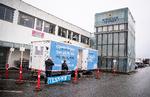 Hygiejnen og adgangsforholdene har især været kritisable i SOS Internationals mobile testenheder, hvor testen konkret foregår i en skurvogn. Medicals Nordic står for test ved nogle af SOS Internationals enheder. Foto: Liselotte Sabroe/Ritzau Scanpix