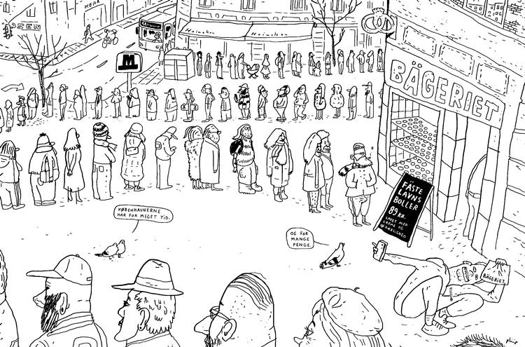 Dagens tegning Philip Ytournel