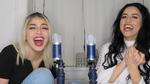 Ceren Hamid og Faten Elyassir taler om dobbeltliv, porno og religion uden at lægge fingre imellem.  Foto: Foto fra podcasten