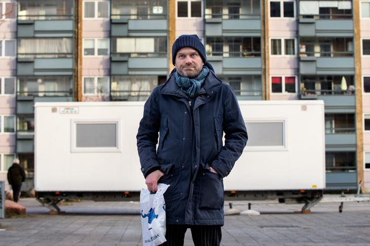 Steen Shapiro fra Frederiksberg ønsker ikke at benytte sig af SOS Internationals kviktests længere. Men frem til 31. marts står firmaet med det delvise ansvar i Region Hovedstaden. Foto: Finn Frandsen/POLFOTO