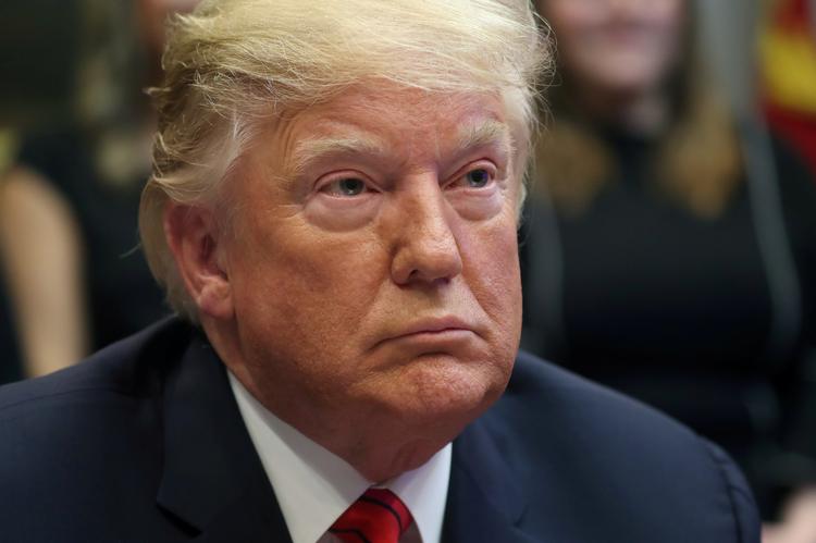 Trump er den første præsident i USA’s historie, der to gange er blevet stillet for en rigsret og den første, der stilles for en rigsret, efter at han har forladt embedet. Foto: Leah Millis/Ritzau Scanpix