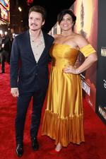 Pedro Pascal skal ikke arbejde sammen med Gina Carano på fremtidige sæsoner af 'The Mandalorian'. Det meddeler seriens produktionsselskab efter en række kontroversielle udtalelser fra Carano.    Foto: Mark Von Holden/Ritzau Scanpix