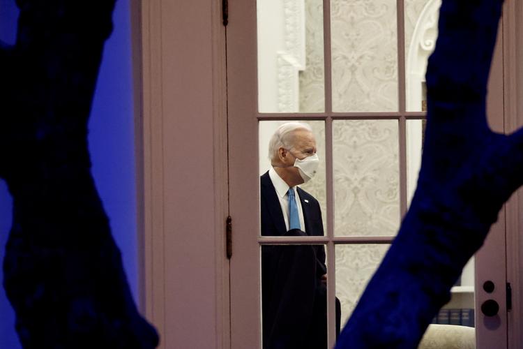 Præsident Joe Biden har indtil nu været tilbageholdede med at kommentere rigsretssagen mod Donald Trump. Foto: Carlos Barria/Ritzau Scanpix