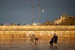 Her på Peblinge Sø i København må man nu gerne færdes.  Foto: Thomas Borberg/POLFOTO
