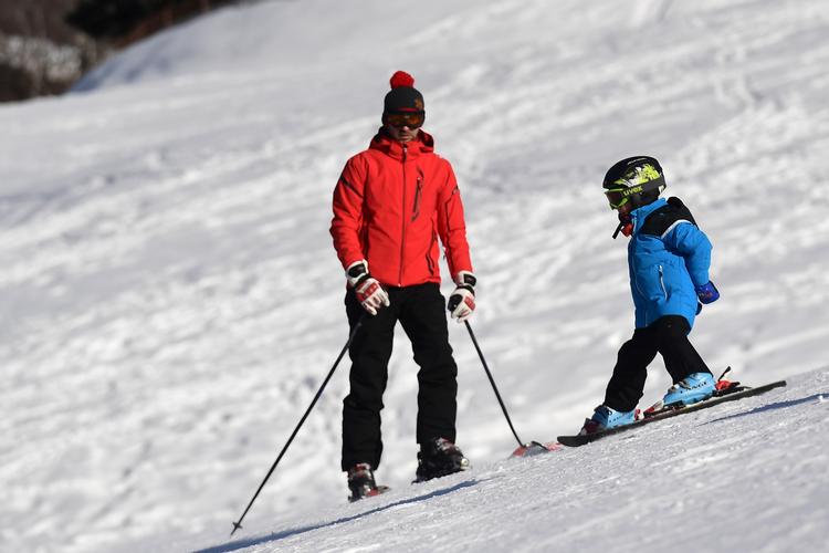 Stigende smittetal med smitsom britisk coronavariant betyder, at Italiens skisportssteder først åbner i marts. Her ses skisportsområdet Bormio i de italienske alper. Foto: Miguel Medina/Ritzau Scanpix