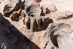 Udgravningen ligger nær Nilen i nærheden af byen Sohag. I oldtiden gik byen under navnet 'Abydos'. Foto: Handout/Ritzau Scanpix