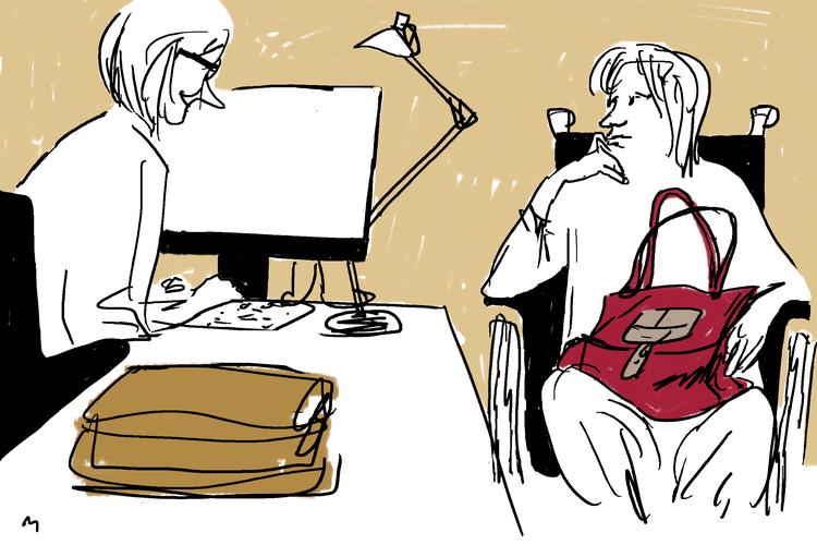 Arkivtegning Mette Dreyer