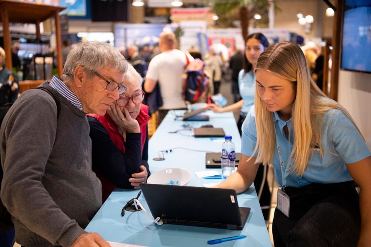 Rejsemessen 'Ferie for Alle' i Herning har år efter år trukket omkring 60.000 rejselystne besøgende. Foto: Lars Møller/MCH