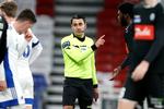 Dommer Sandi Putros stjal overskrifterne, da han dømte tre fejlagtige straffespark i FCK's sejr på 3-2 over Sønderjyske, uden at VAR brød ind.  Foto: Jens Dresling/POLFOTO