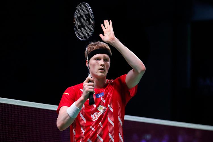 Med en 3.-plads på verdensranglisten efter japaneren Kento Momota og Viktor Axelsen ligger Anders Antonsen lunt til i kampen om OL-kvalifikation. Foto: Jens Dresling/POLFOTO