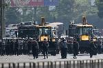 Hvis politivolden mod demonstranter varer ved i Myanmar, så kan det betyde flere sanktioner fra USA, lyder truslen fra den amerikanske udenrigsminister, Antony Blinken.  Foto: Ye Aung Thu/Ritzau Scanpix