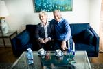 Keld Heick var 15 år og vild med rock, da han mødte Hilda ved en ungdomsfest og forelskede sig hovedkuls i hende. Senere kom de også til at danne par i musikken. Foto: Linda Johansen/POLFOTO