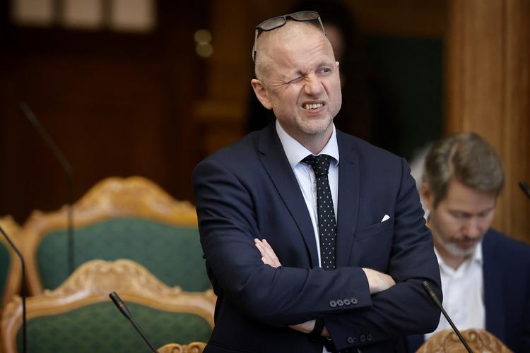 Martin Geertsen (V) havde flertal uden om regeringen mandag, men følte sig tirsdag svigtet af Enhedslisten og Radikale. Foto: Jens Dresling/POLFOTO