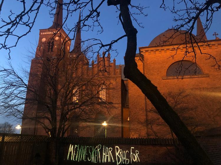 Værket ’Coronarefleksioner’ kan ses og høres i Rådhuskælderens Have i Roskilde fra 22.-26. februar. Der er gratis adgang.  Foto: PR