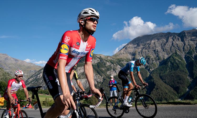 Kasper Asgreen i aktion under sidste års Tour de France. Nu gælder det klassikerne i Nordeuropa.. Foto: Tariq Mikkel Khan