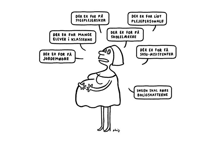 Tegning:  Philip Ytournel